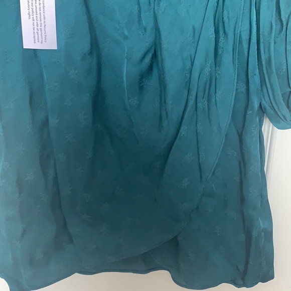 TOPSHOP | Jacquard Plunge Button Mini Dress Sz US 6 - Picture 6 of 8